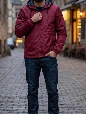 Men's Hooded Jacket